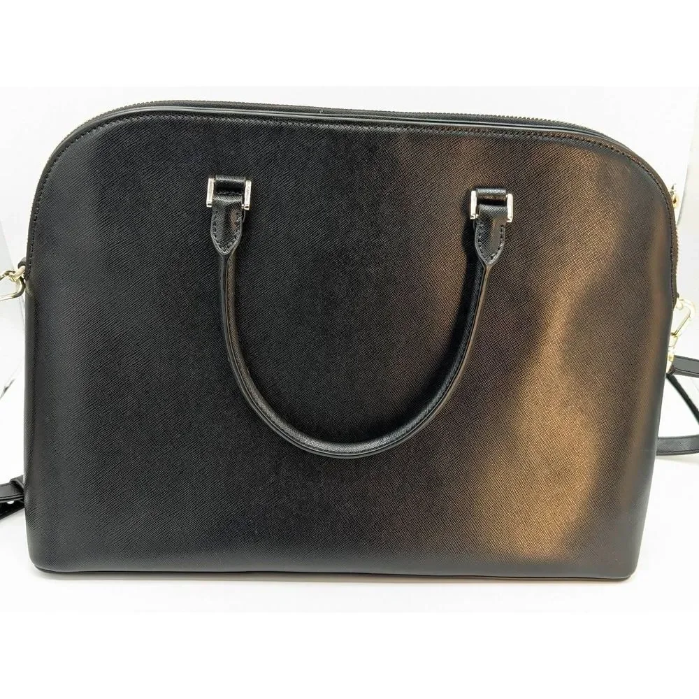 kate spade Black Leather Laptop Bag